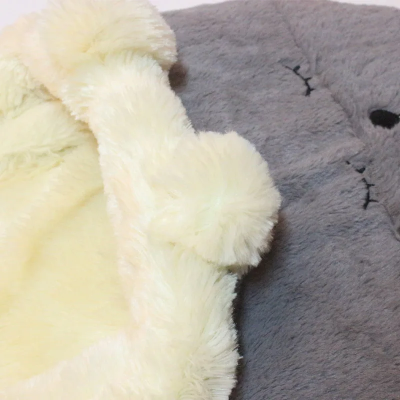 Теплые домашние тапочки для маленьких питомцев щенков кошек зимние пушистые