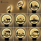 Современный светодиодный настенный светильник, бра, настенный светильник, украшение для дома, светодиодный настенный светильник черного цвета 12 Вт для гостиной, спальни, кухни, столовой