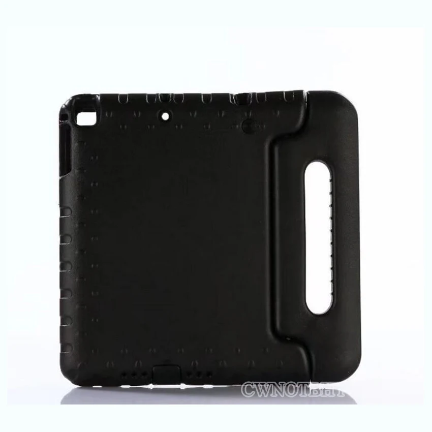 EVA Foam противоударный чехол для iPad 10,2 7th Gen /iPad air 10,5 iPad Pro 10,5 Funda Coque детская ручка подставка защитный чехол - Цвет: Черный