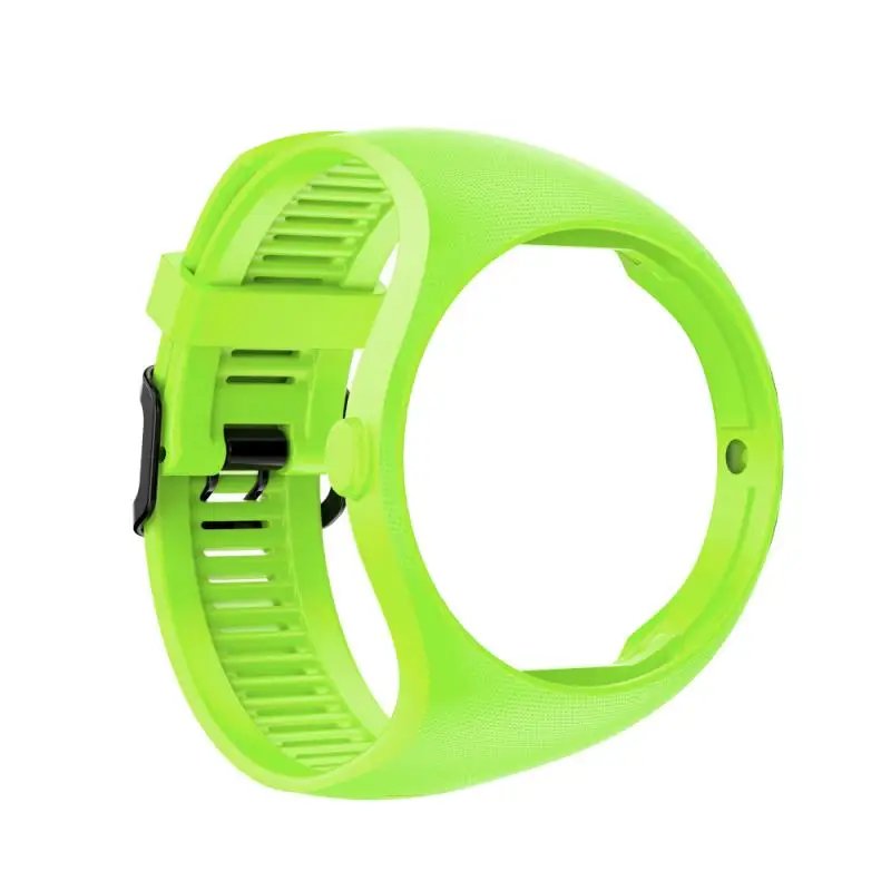 

Silicone Replacement Wriststrap Solid Color Soft Silicone Bracelet Watch Band For Polar M200 Smart Watch Accessories