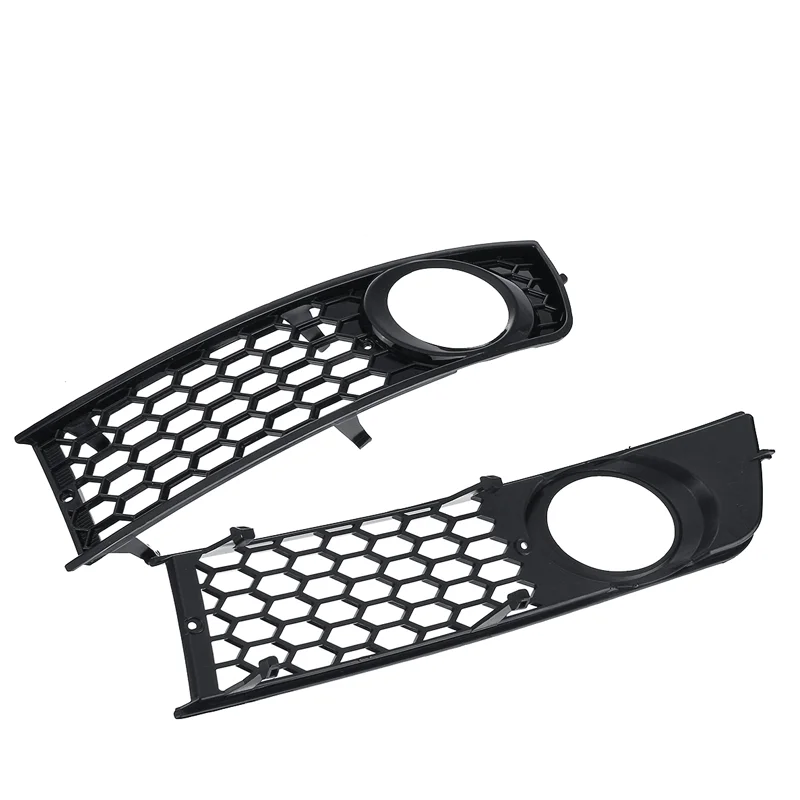 1 пара переднего бампера нижняя сторона туман светильник решетки