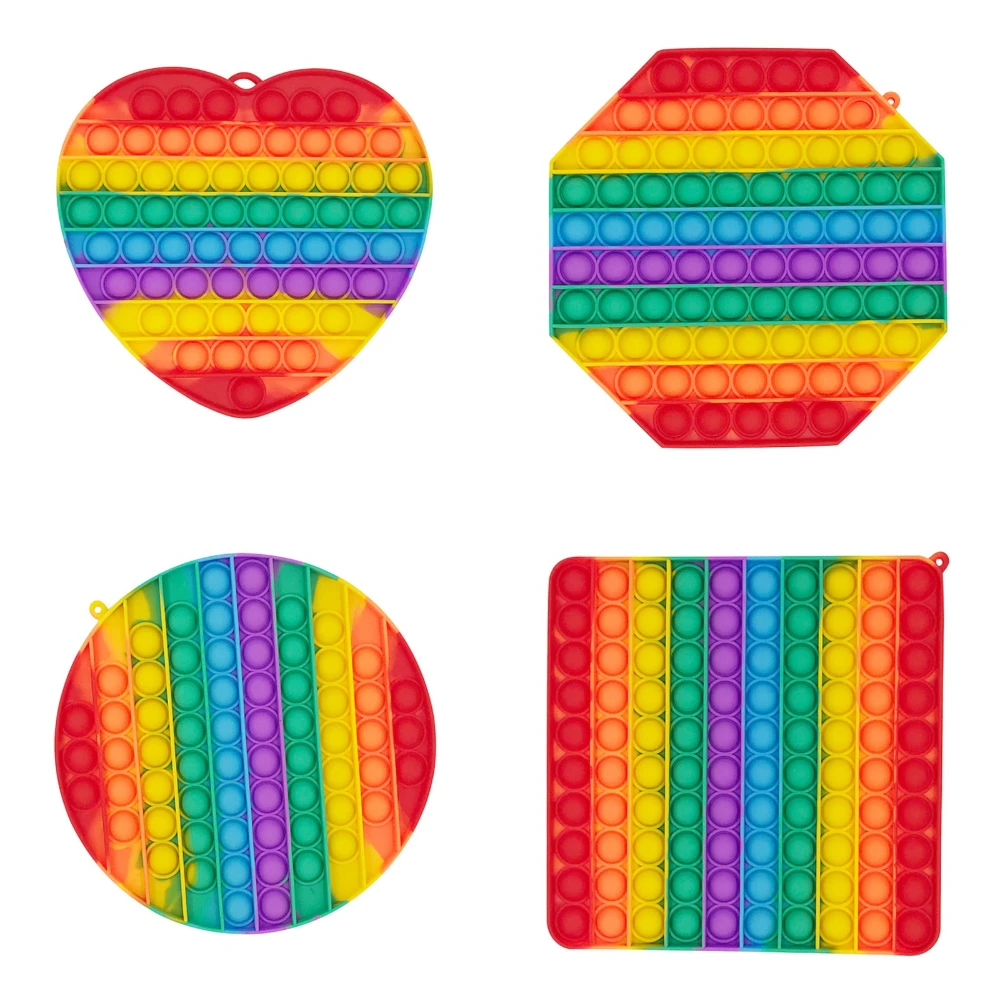 

Pop It Fidget Regenboog Among Us Push Pop Bubble Fidget Stress Reliever Popit Sensory Toy Among Us Pop It Fidget Regenboog Among