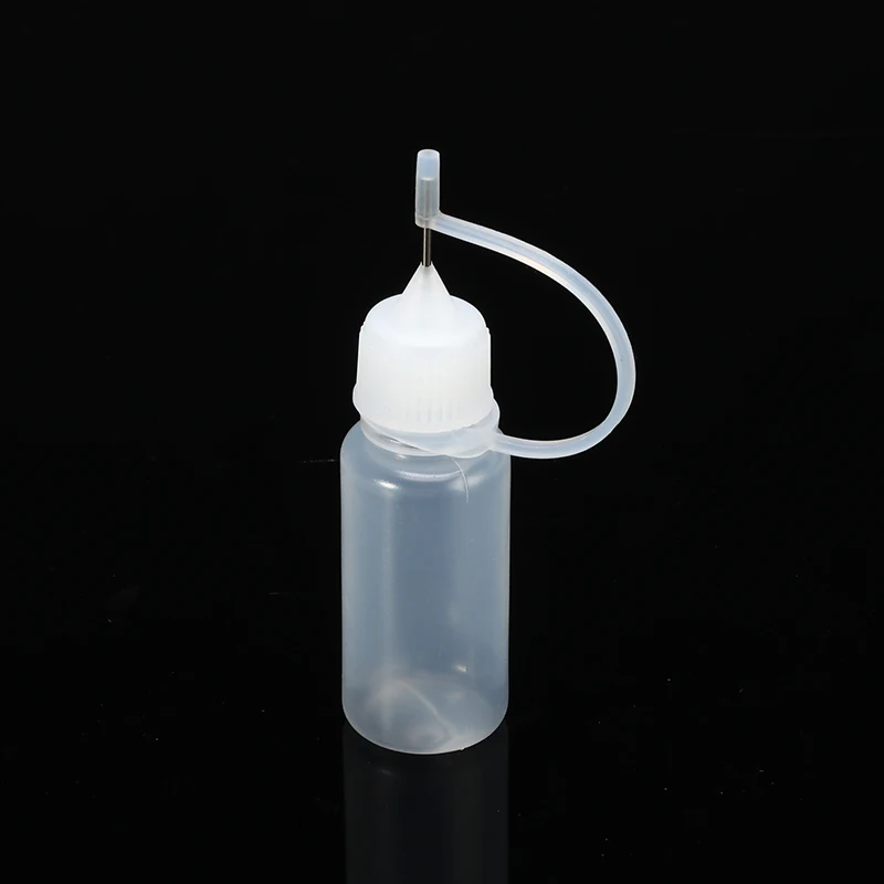 5/10/20/50MLDropper бутылки иглы пустая пластмассовая Бутылка для жидкости с крышками