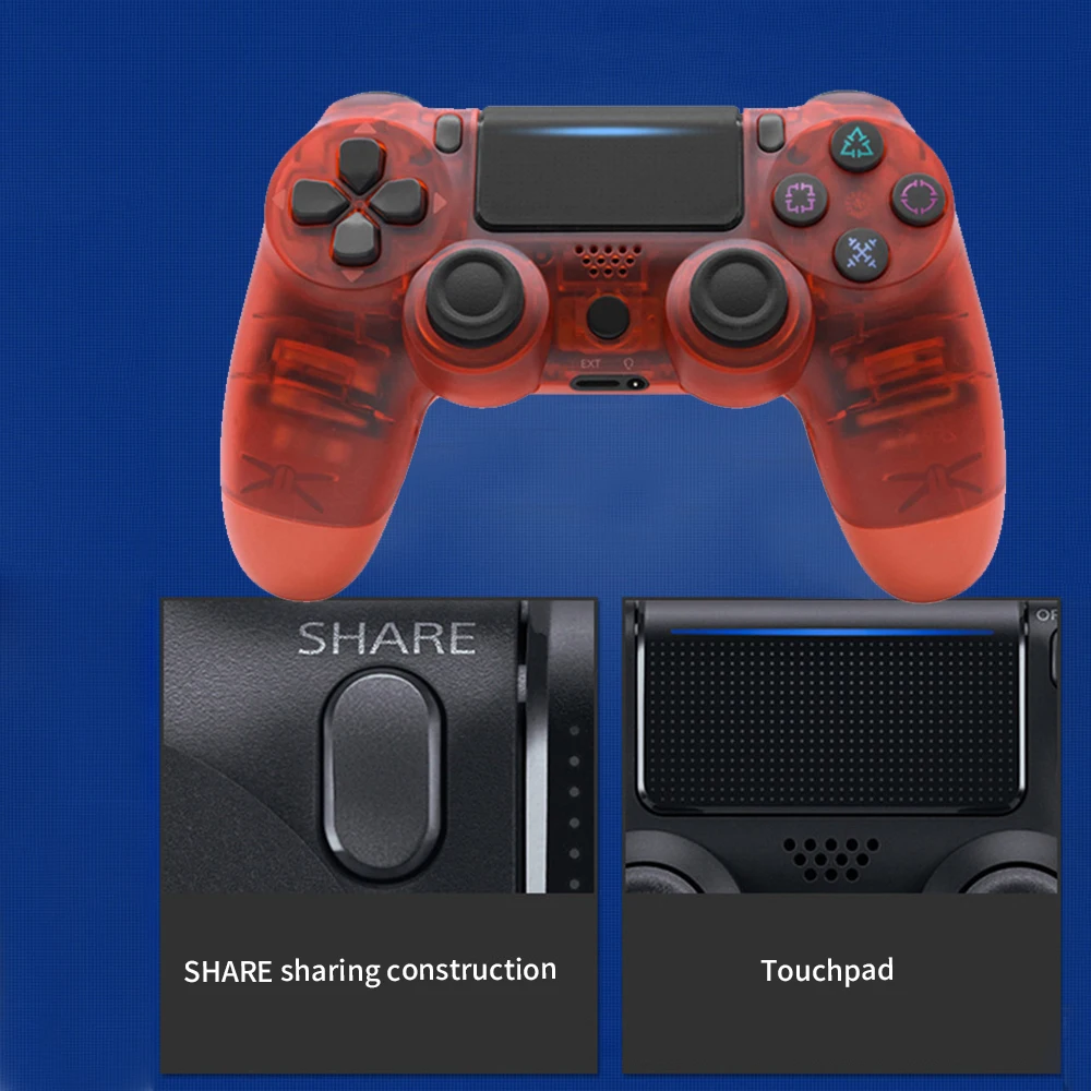 Bluetooth Беспроводной джойстик для PS4 контроллер подходит для Игровые приставки 4 консоль для Игровые приставки Dualshock 4 геймпад для PS3 консоли геймпад джойстик для gamepad геймпад для пк для PS4