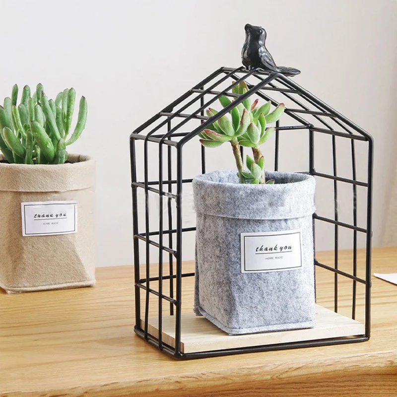 

Felt Plant Grow Bag Thicken Succulent Plants Container Outdoor Garden felt pot Plant Grow Bags
