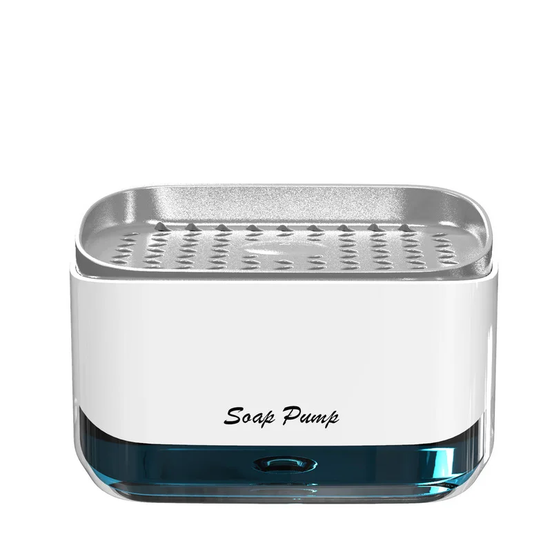 

Pop style kitchen cleaning dishwashing pan washing detergent press out cleaning cloth with sponge soap box