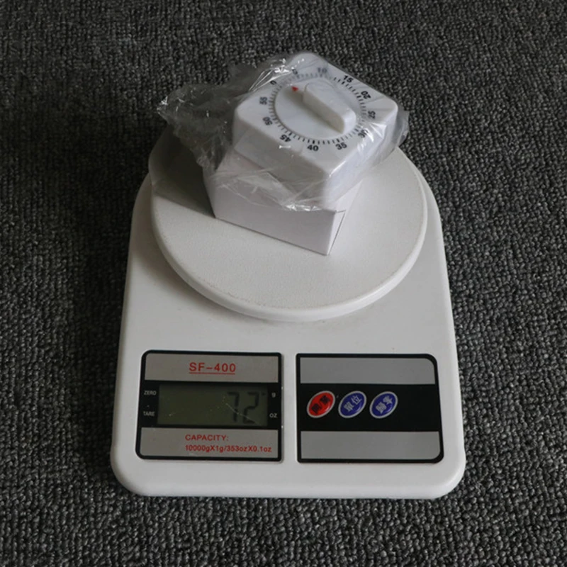 

Easy Kitchen Square Timer 60 Minutes Analog Timer Reminder Loud Alarm For Kitchen