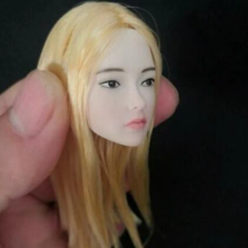 

1/6 Young Girl Head Sculpt Carved F 12'' Female Ph TBLeague Figure Body Toys