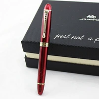 jinhao x450 luxurious spiral pearl red business 0 5mm nib fountain pen new office business school writing pen