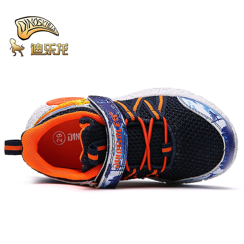 Кроссовки DINOSKULLS 2020 светодиодсветильник светящиеся Детские теннисные кроссовки