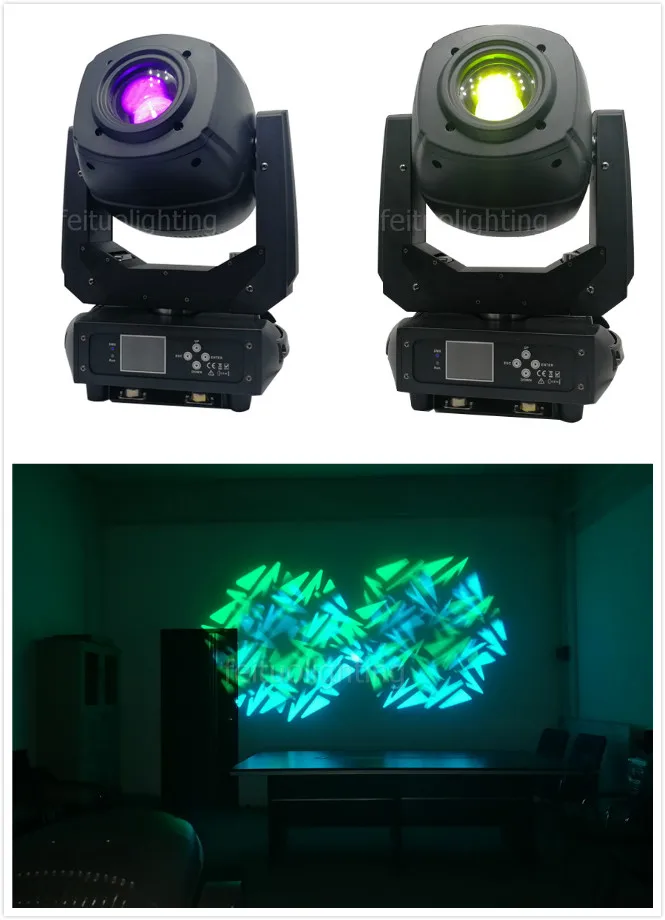 1 сценический прожектор dmx 230 Вт светодиодный с движущейся головкой