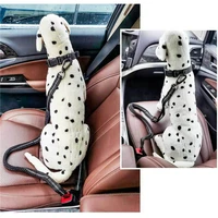 new dog retractable leash fashion reflective adjustable car seat belt leashes pet product for medium and large dog collar leash