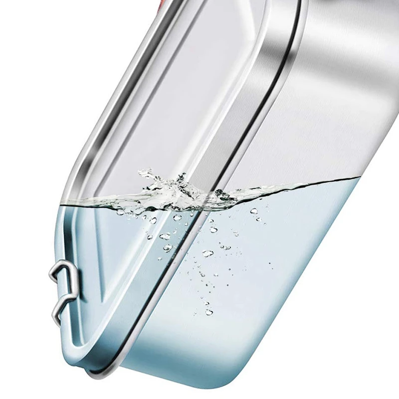 Контейнер для обеда Bento из нержавеющей стали контейнер с 3 отделениями сэндвичей