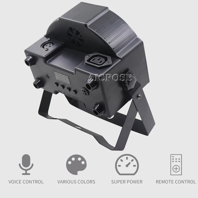 12x12 вт светодиодный Par с дистанционным управлением RGBW 4 в 1/RGBWA 5 UV 6 1 плоский DMX512