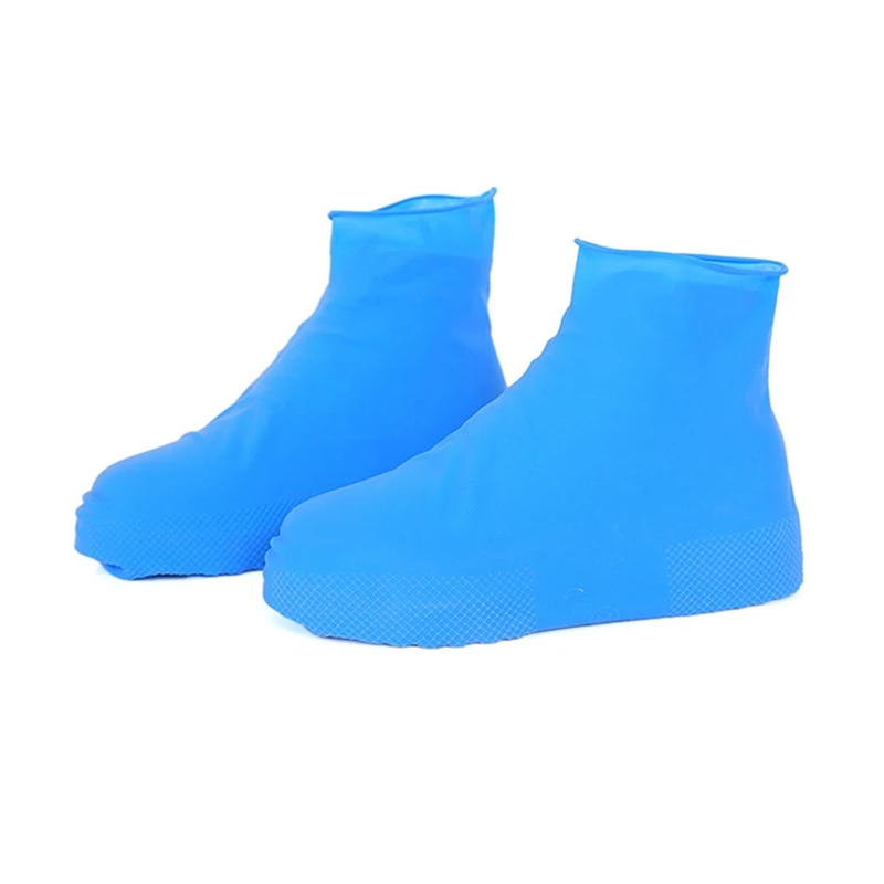 1 пара многоразовые латексные водонепроницаемые чехлы для обуви от дождя| |