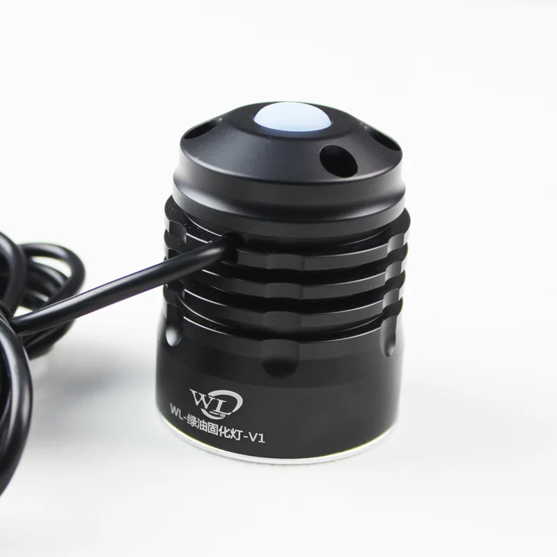 

WL Alloy USB 5V Green Curing Lamp for Motherboard UV Glue T6 Purple Repair Linght Led Chip Green Network Lamp