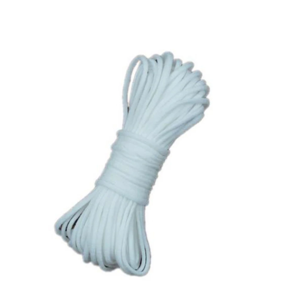 Из мягкого нейлона и шифона со вставками в полоску шнур 500/300/100/10 мм белая