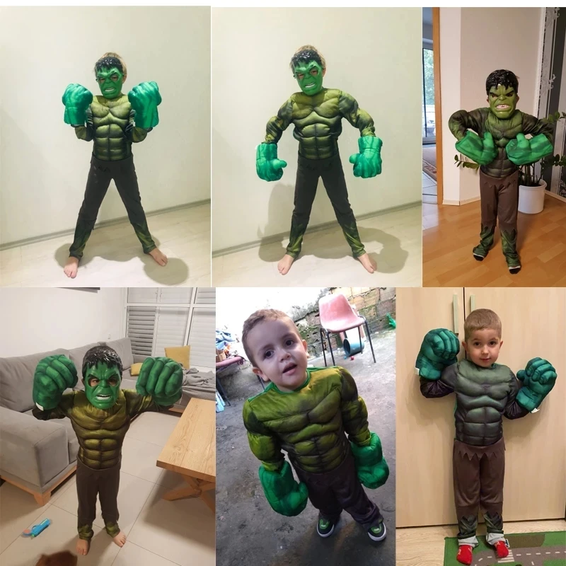 2021 детские зеленые гигантские костюмы для Хэллоуина Маскарадные Костюмы