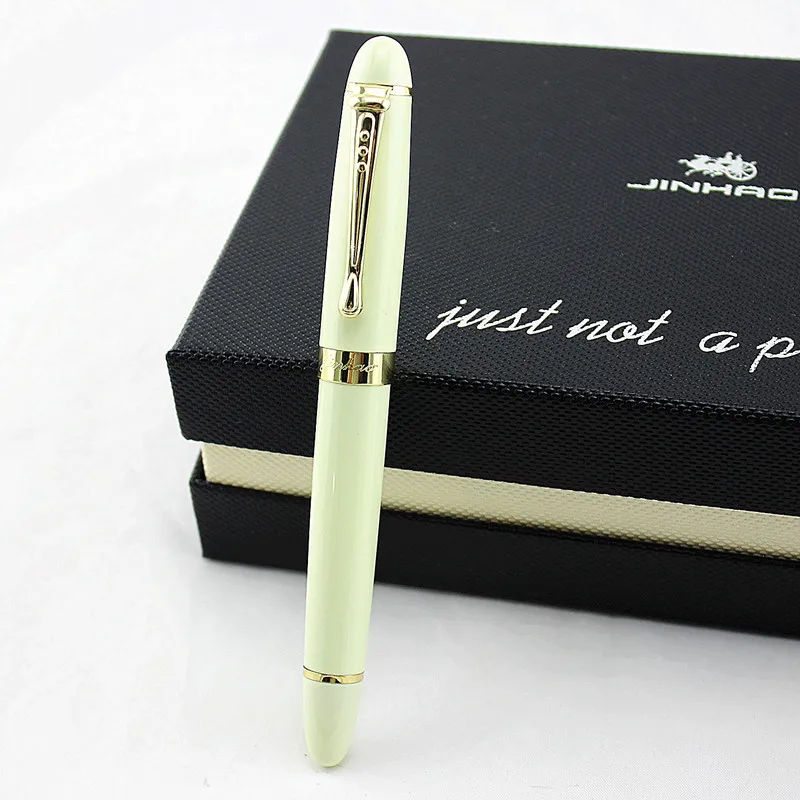 Роскошная ручка JINHAO 450 металлическая шариковая офисные принадлежности брендовые