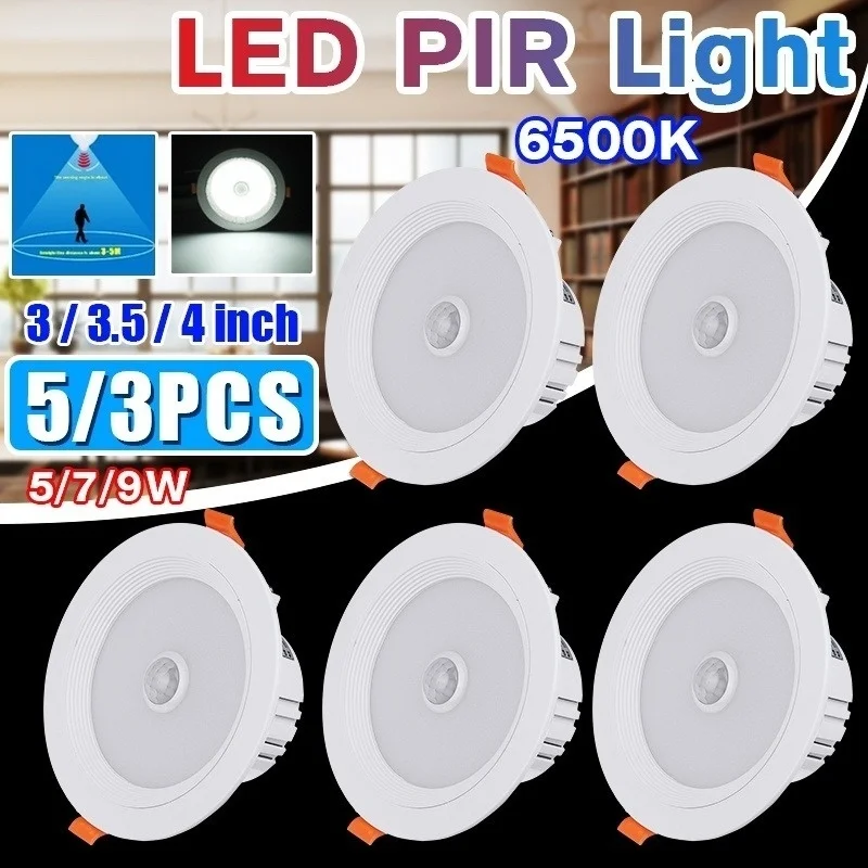 3 / 5 шт. круглые светодиодные потолочные светильники Вт 7 9 220 В переменного