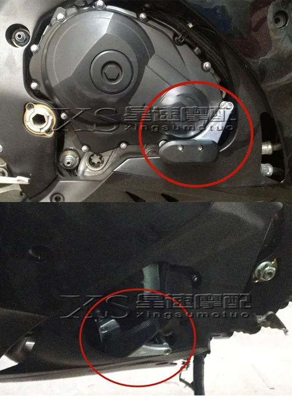 Двигатель для мотоцикла от наезда статора Чехол слайдер протектор SUZUKI GSX-R1000 GSXR1000
