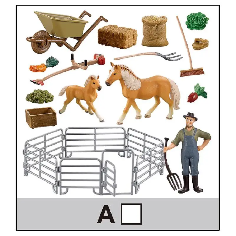 Мини фигурка зоопарка с животными в мире экшн детская игра домашние игрушки