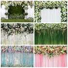 Yeele Свадебная вечеринка занавески с цветами Декор детского портрета Photophy фон фотографический украшения фоны для фотостудии