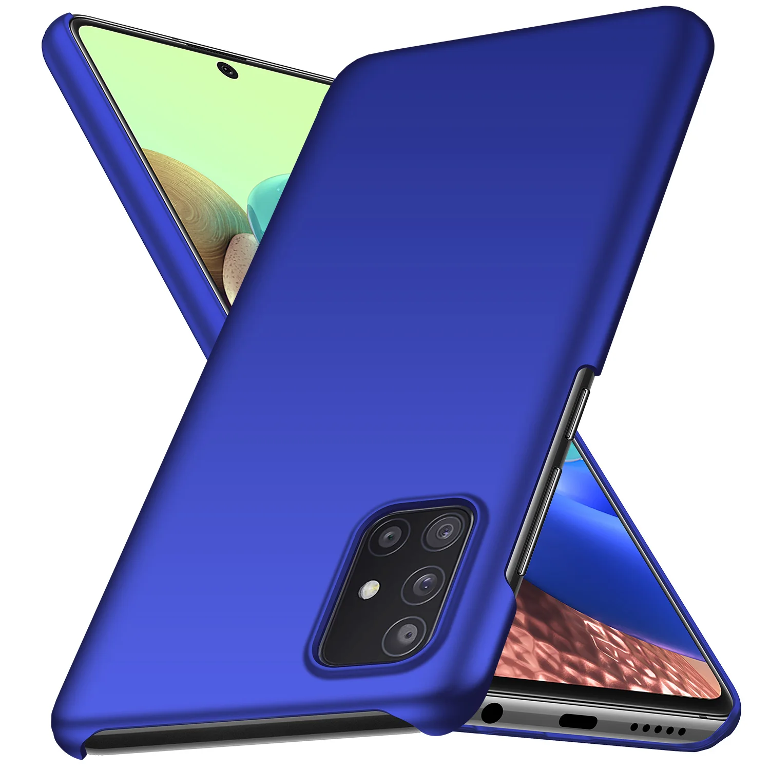 

Чехол для Samsung Galaxy A71, матовый тонкий чехол с полной защитой для Samsung Galaxy A71