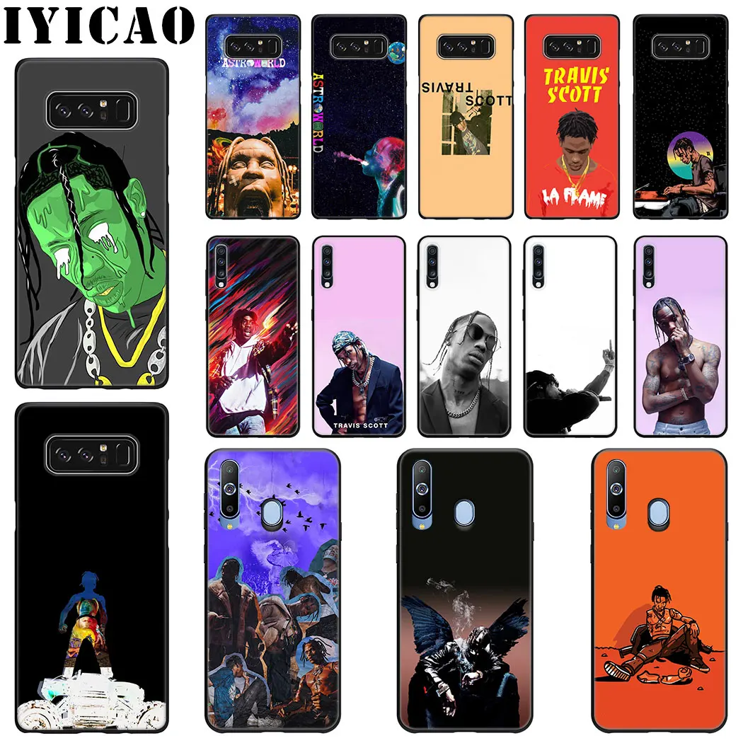 Rapper Travis Scott Soft Silicone Case for Samsung Galaxy Note 10 Plus A50s A40s A30s A20s A10s TPU Cover |