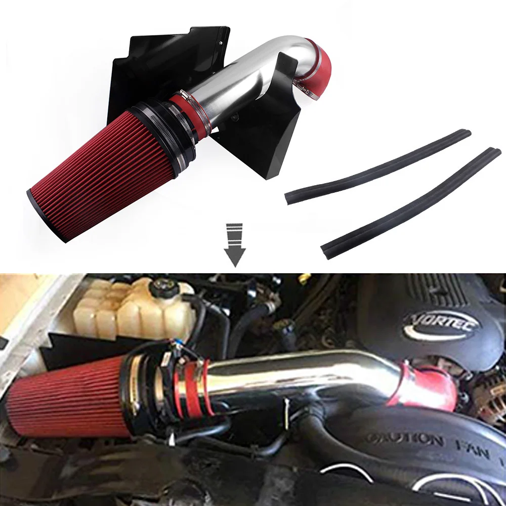 Система подачи холодного воздуха superfastrail 4 &quot+ тепловой экран для 1999-2006 GMC/Chevy V8
