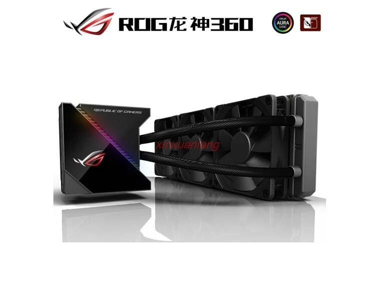

Радиатор с водяным охлаждением ЦП ROG RYUJIN 360, светодиодный экран RGB, эффект освещения синхронного цвета, 3 года обновления