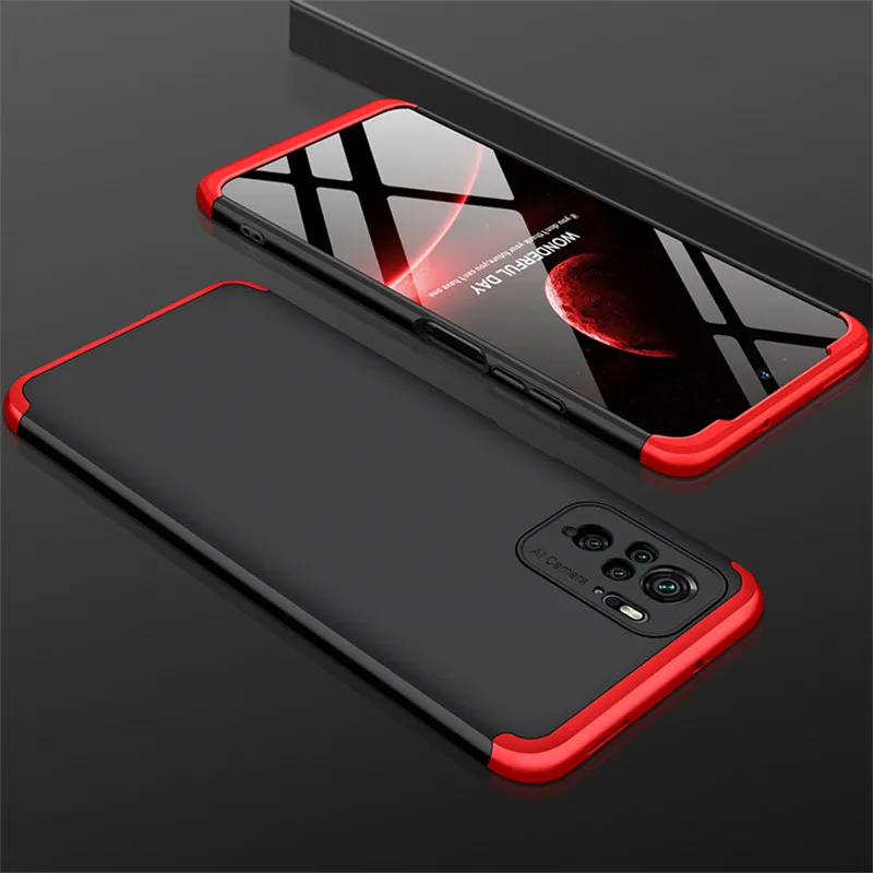 

Чехол 3 в 1 для Xiaomi Redmi Note 10 Pro, чехол с полным покрытием 360 градусов, Защитные чехлы для телефонов, чехол для Xiaomi Redmi Note 10 Pro