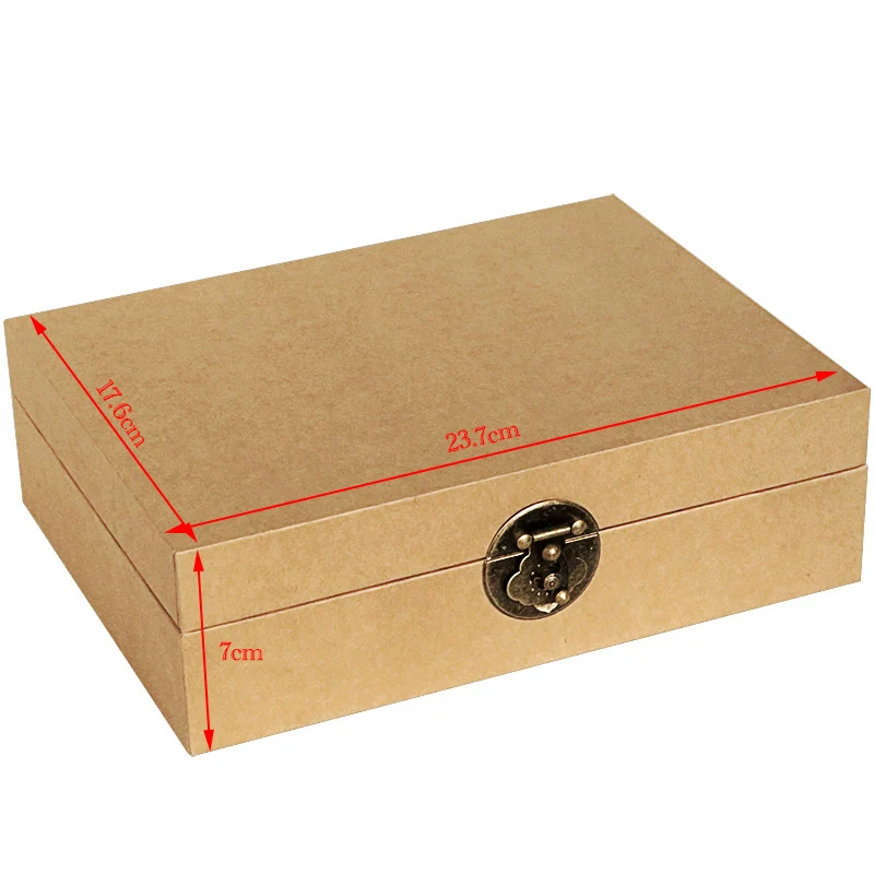 Фотоальбом с ручной росписью винтажные картонные коробки вечерние Ринок