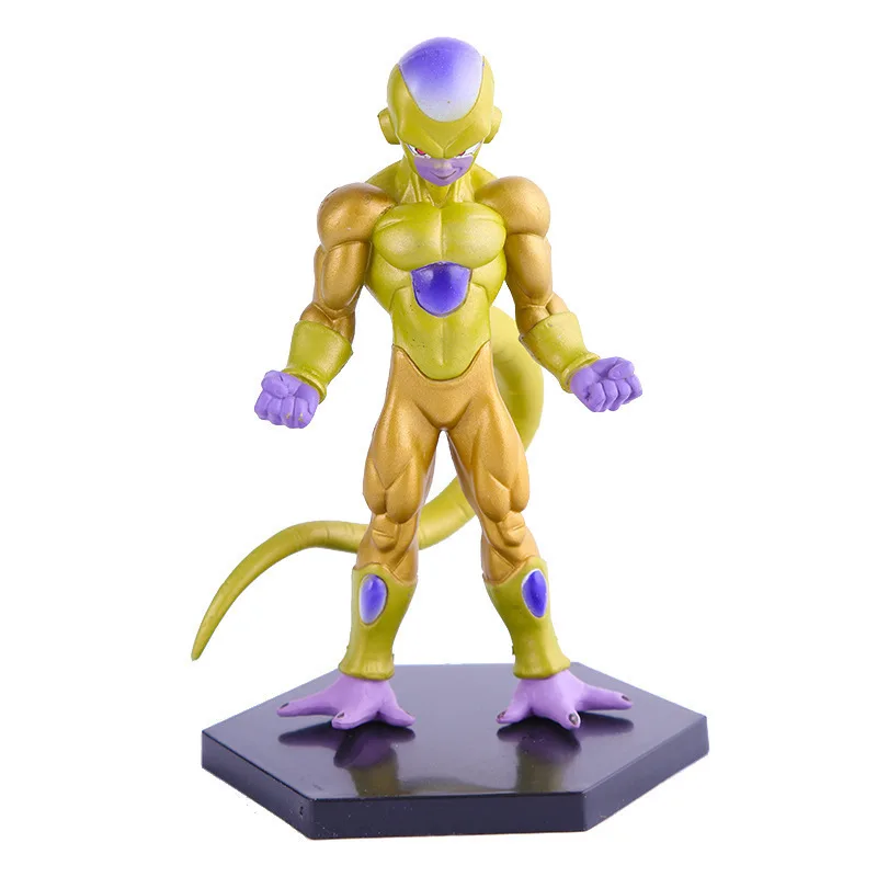 Мультфильм аниме Dragon Ball Z Сон Гоку Golden Frieza Супер Saiyan синий игрушечных пластиковых