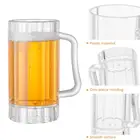 1 шт. прозрачная стеклянная пивная чашка, пивные стаканы для мужчин, мужа, отца, бара, пинты с ручкой
