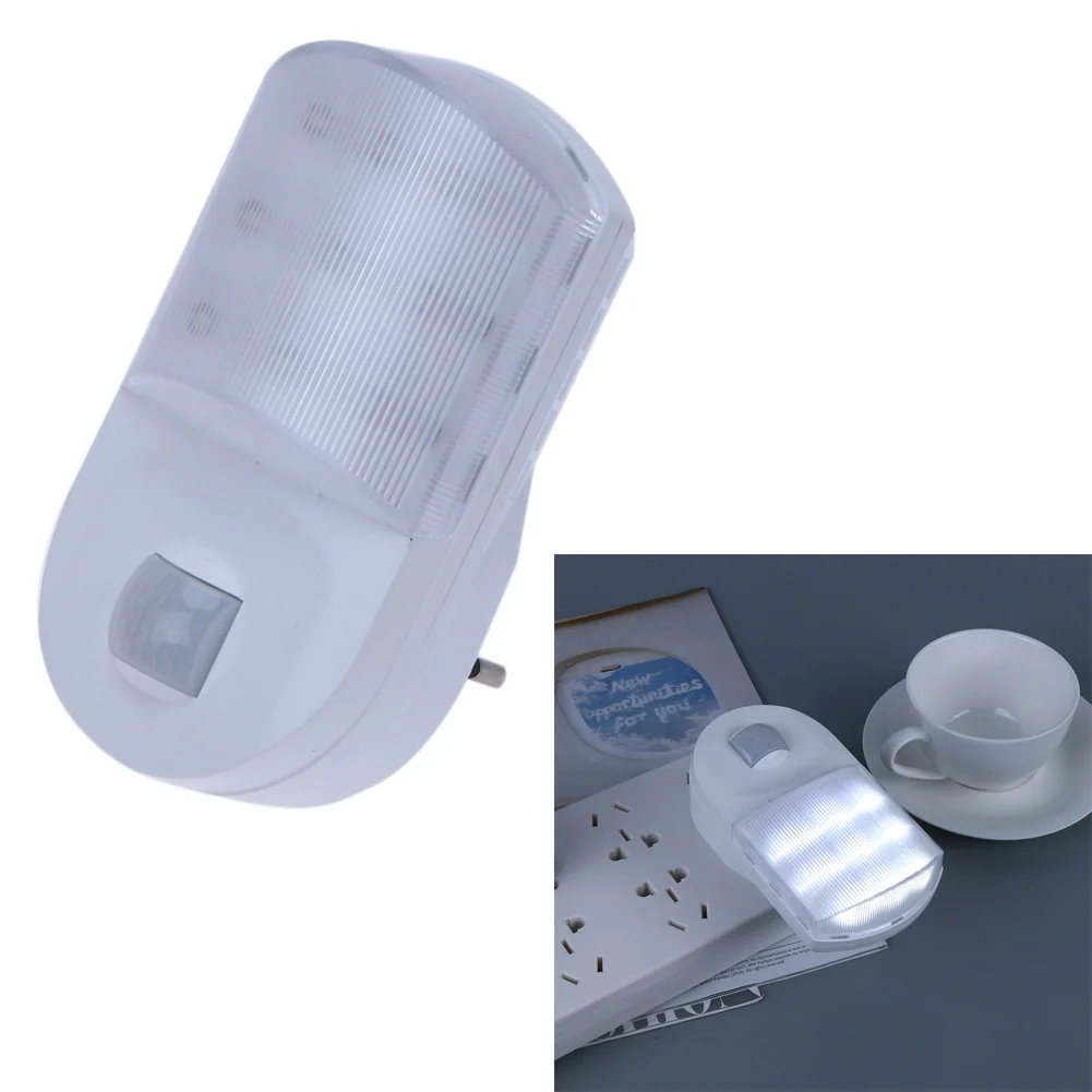 9 светодиодный PIR датчик движения Ночной светильник для дома прихожей спальни
