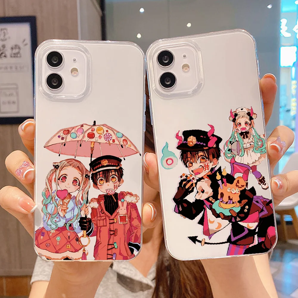 

Чехол для телефона Hanako Kun с аниме для Huawei Honor 6 7 8 9 10 10i 20 A C X Lite Pro Play, прозрачный роскошный чехол-накладка для сотового телефона из ТПУ