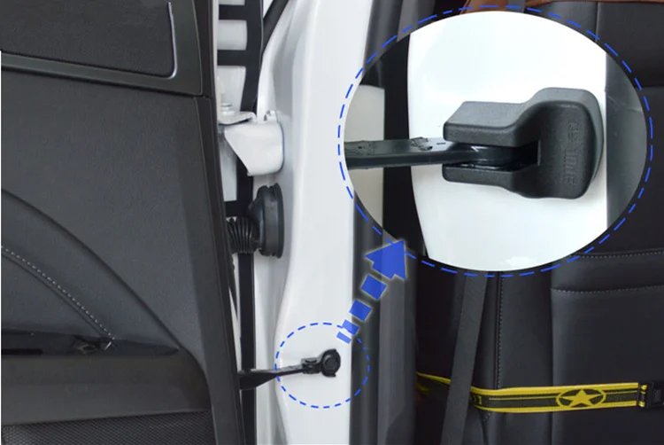 

Car Styling Protect ABS Auto Door Lock Stopper Limiting Cover Case For Kia Rio Cerato Sportage 4 Forte Sorento Soul Buckle