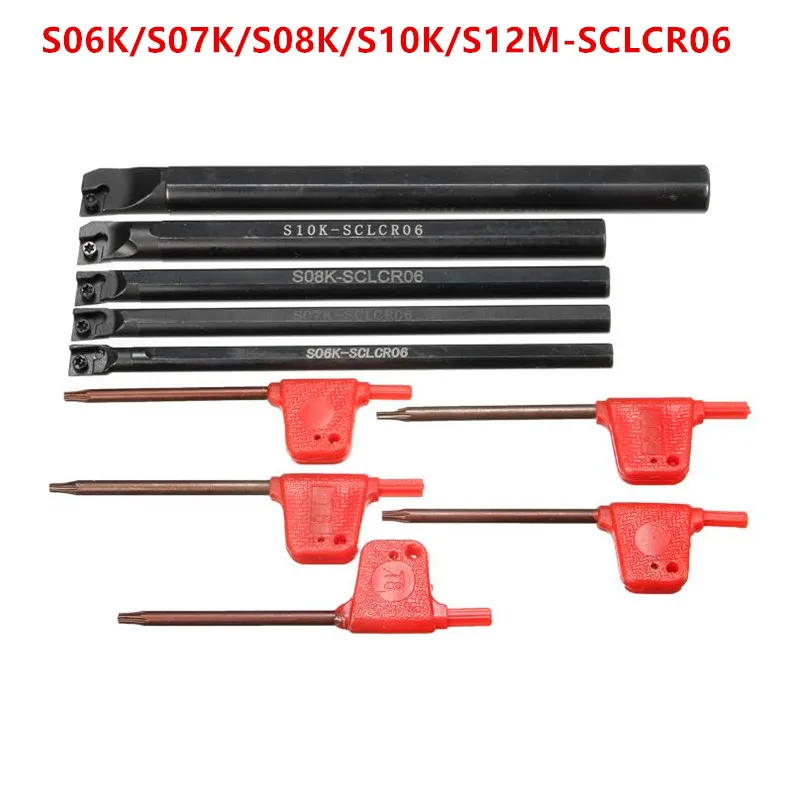 S06K/S07K/S08K/S10K/S12M SCLCR06 токарный станок с ЧПУ держатель для внутреннего отверстия