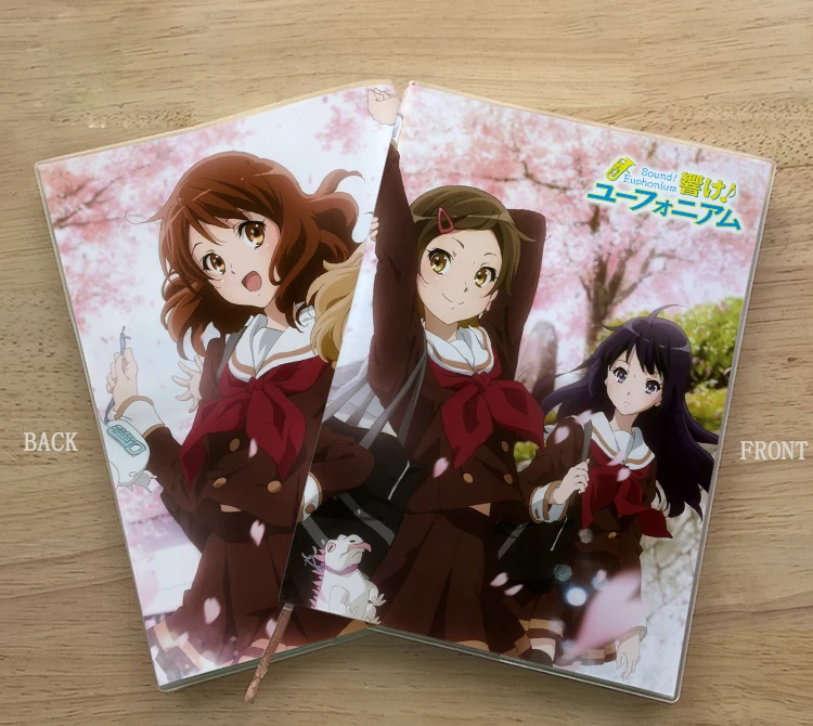 Аниме хибайк! Ученический блокнот euphonium Oumae Kumiko Kousaka Reina для защиты глаз дневник