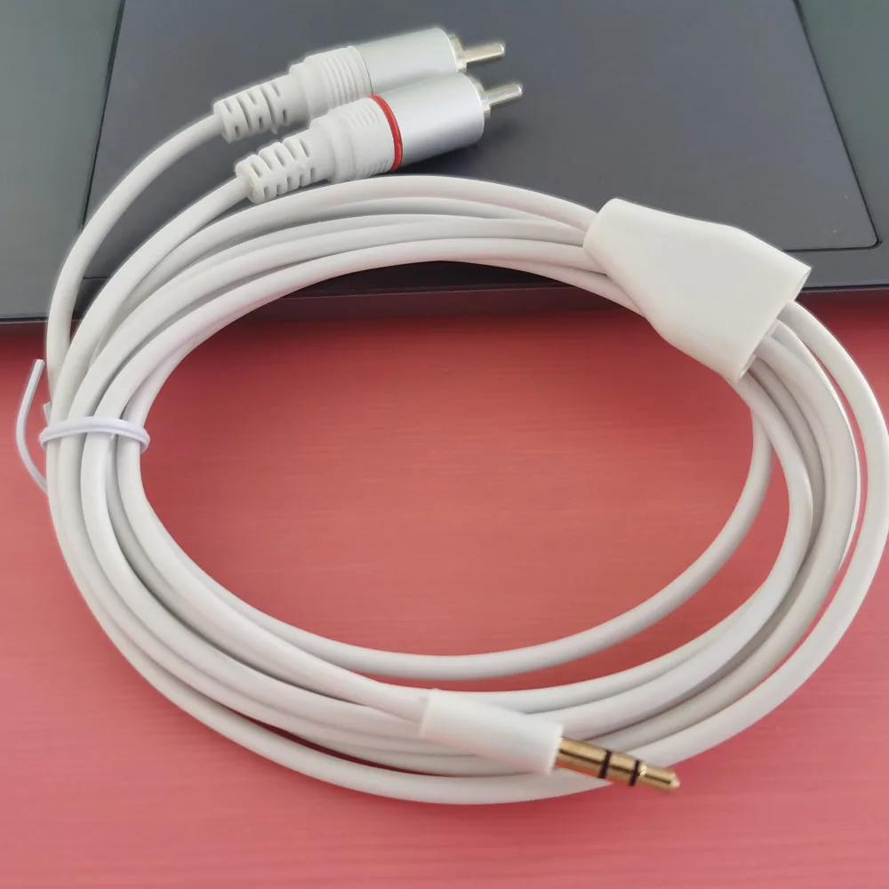 2 метра 6 футов 3 5 мм штекер Jack на RCA стерео аудио кабель Бесплатная доставка|Кабели