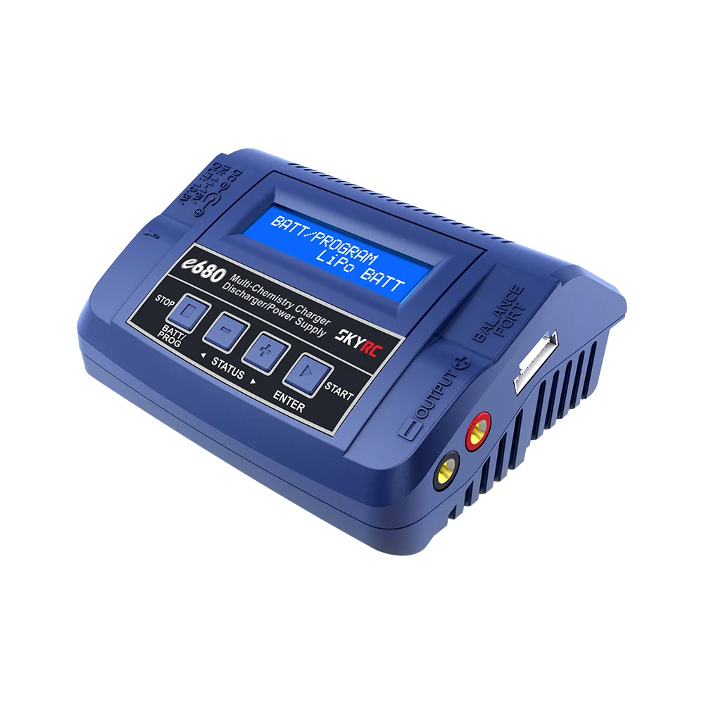 SKYRC E680 8A 80 Вт AC 100V 240V/ DC 11V 18V баланс Зарядное устройство для литий полимерный ионный