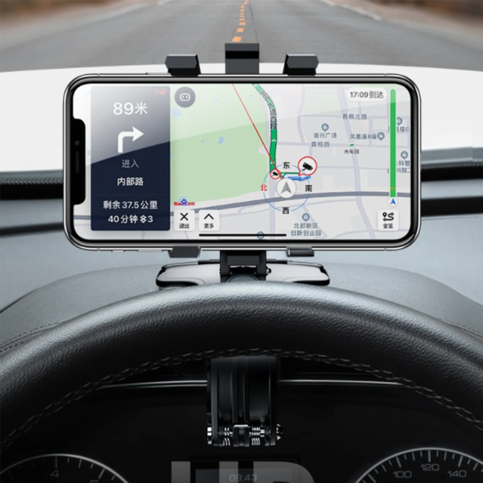 

Car Mobile Phone Holder Safe Stable Vehicle Phone Bracket Desktop Bracket Car Inside Rearview Mirror Bracket For The Cars