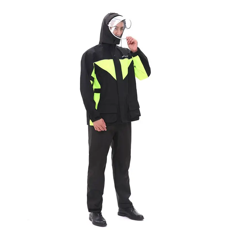 Высококачественный дождевик для женщин и мужчин водонепроницаемый