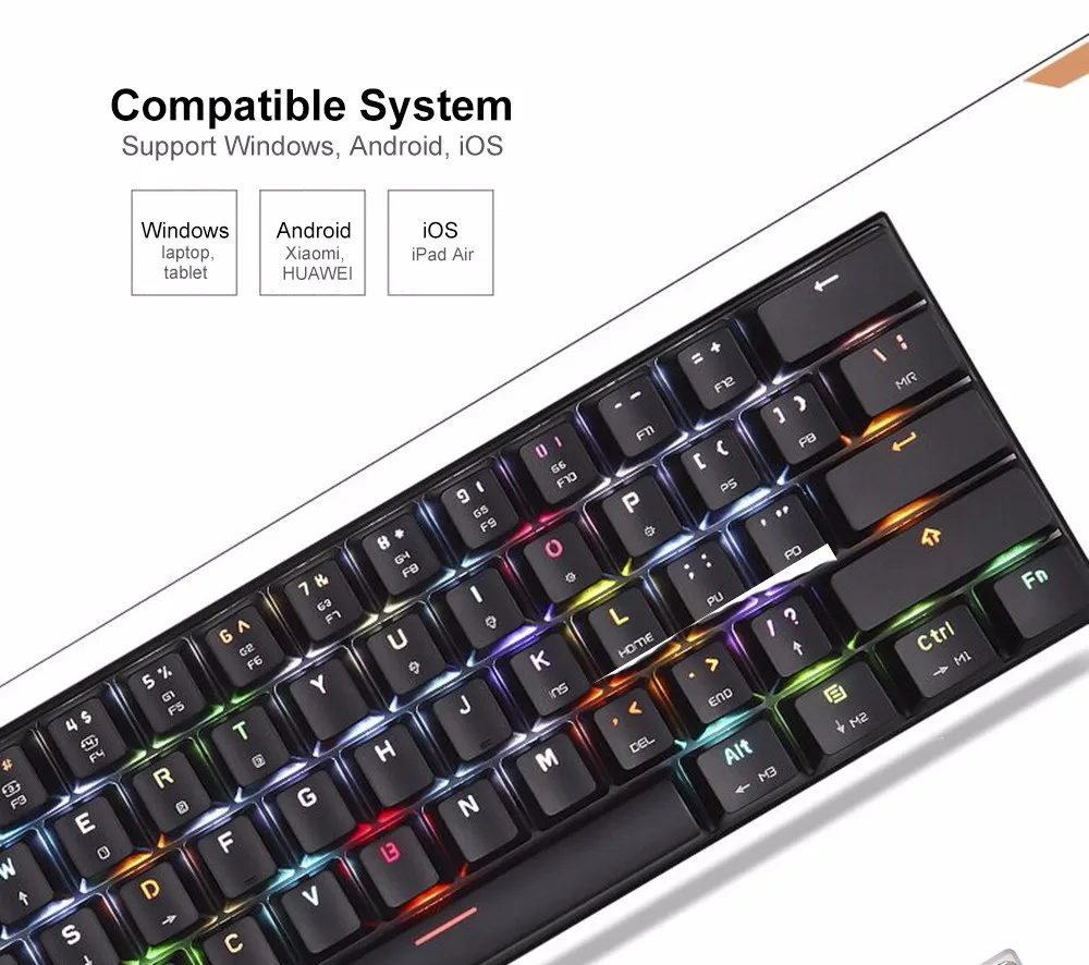 

Bluetooth, 61 , RGB , Win, iOS, Android