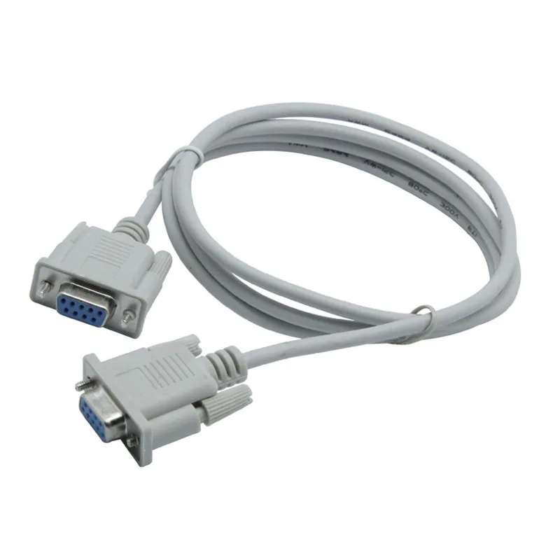 9-контактный разъем DB9F к DB9 последовательный кабель для модема RS232 в USB