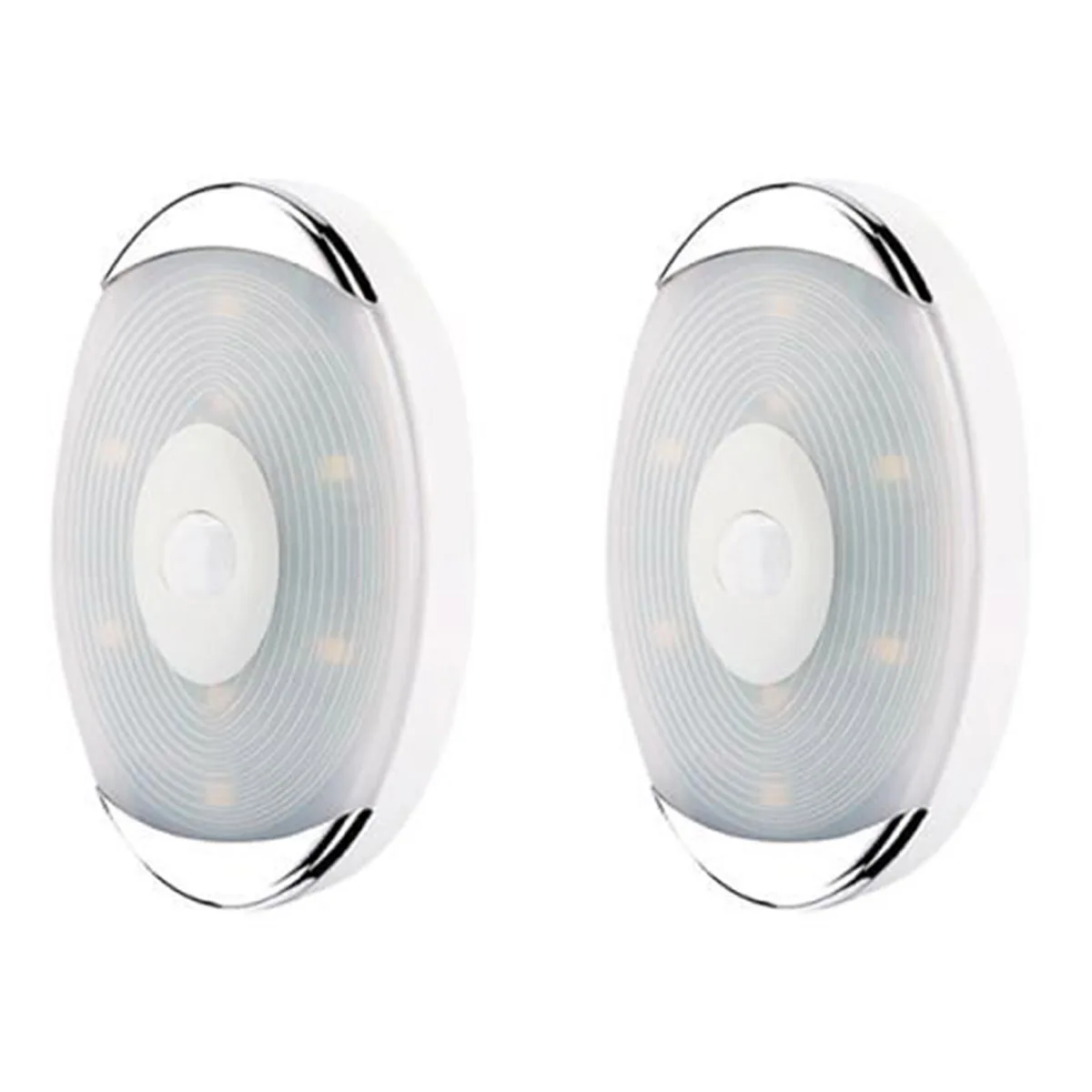 

2PCS Wireless Motion Sensor Night Light Battery Operated LED Light For Stairs, Balcony, Wardrobe, Aisle, Bedroom, Toilet