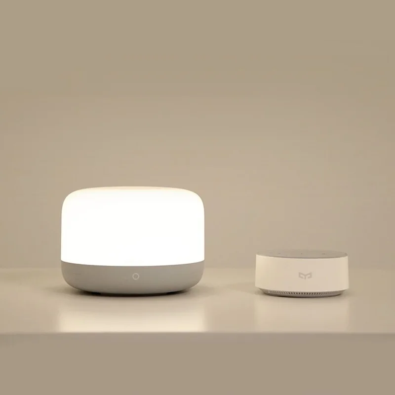 Yeelight YLCT01YL светодиодный прикроватный светильник 2 интеллектуальное приложение голосовой пульт дистанционного управления RGB цвет CTiming ночник работа с Apple Homekit
