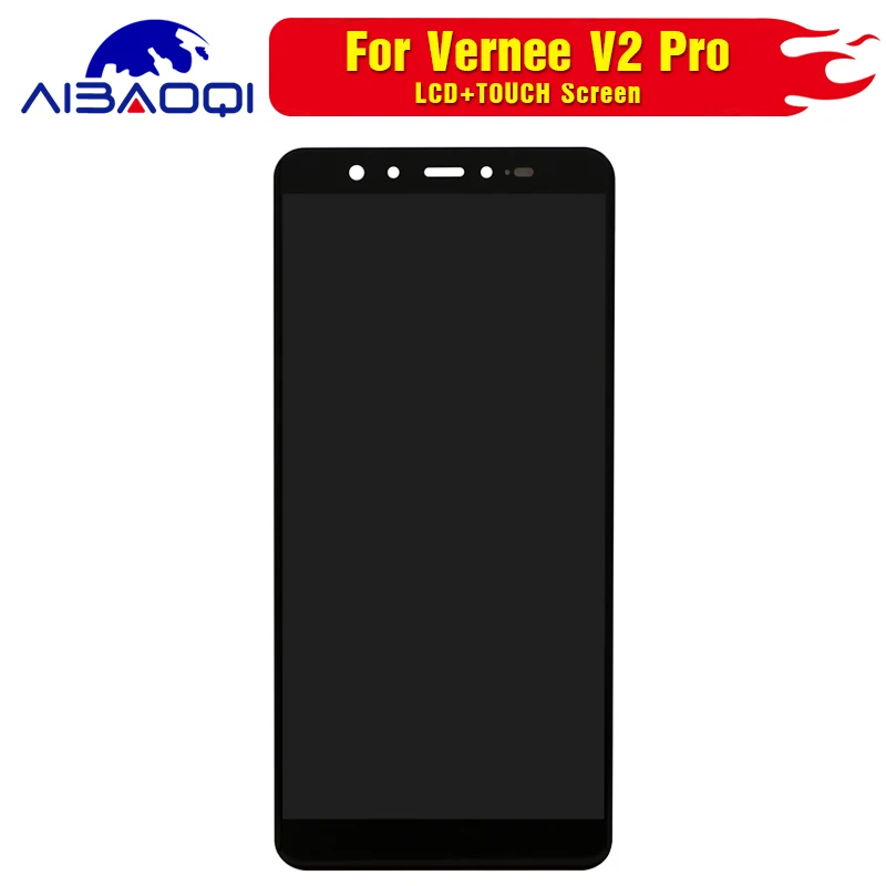 Сенсорный экран ЖК-дисплей Дисплей ЖК-дисплей Экран для Vernee V2 pro Запчасти для авто+ инструмент для демонтажа+ 3 М клей