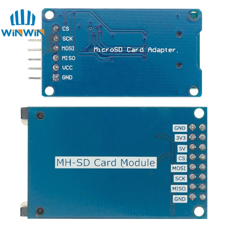 Плата расширения Micro SD для Arduino | Электронные компоненты и принадлежности